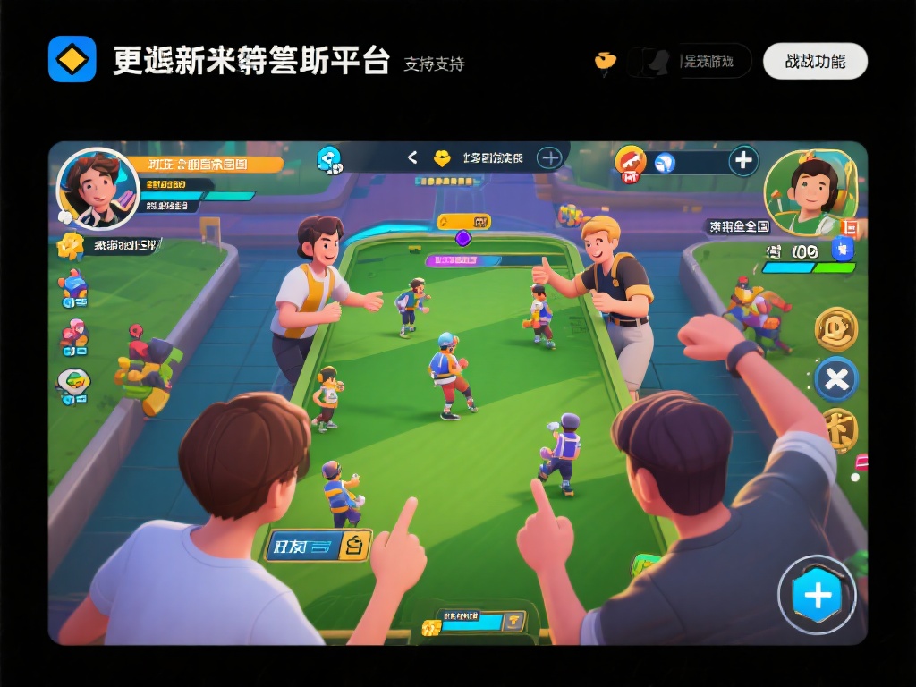 更值得一提的是，平台还支持多人在线对战功能。你可以